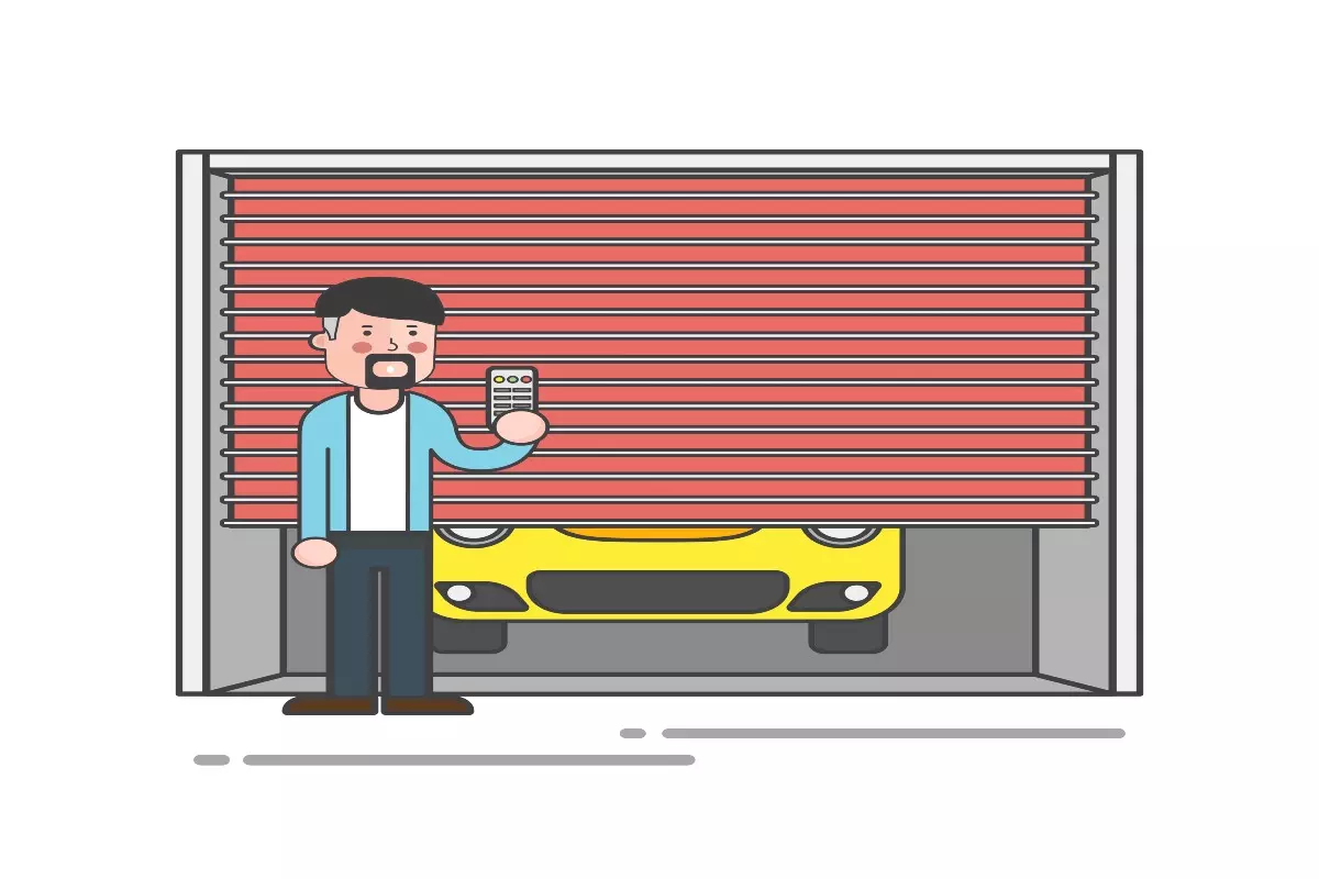 تعمیر و ست کردن ریموت درب‌ پارکینگ